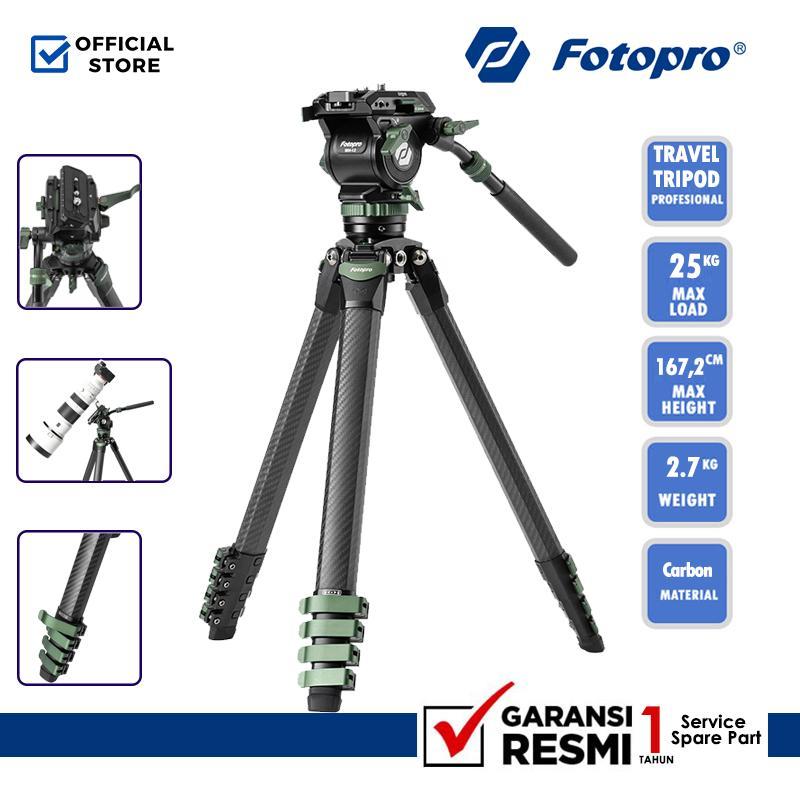FOTOPRO TRIPOD O-9+MH-12 Professional Fluid Head