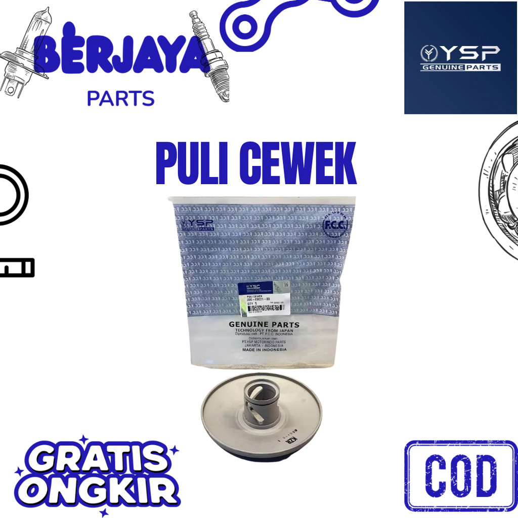 YSP H1-5 PULI CEWEK FCC / PULLEY CEWEK FCC / PULI CEWEK FCC / PULLEY BELAKANG FCC
