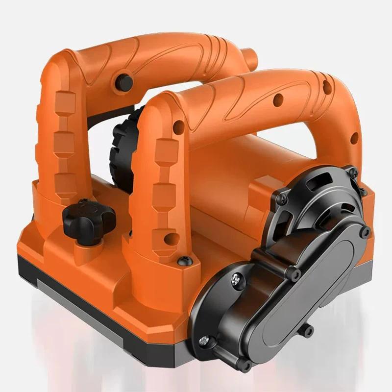 4580W Electric Wall Planer Removes Putty, Lime, and Paint Alloy Steel Blade Rear Dust Collection Por