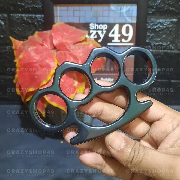 Knuckle Brass Tebal / Knuckling / Truckling Boxing - Tanpa Sarung