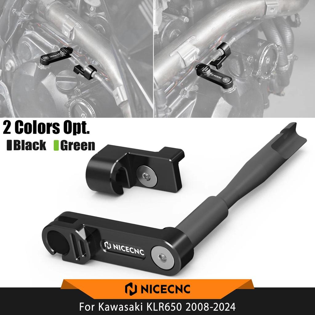 For Kawasaki KLR650 KLR 650 2011-2018 NICECNC One Finger Clutch Lever Clutch Arm KLR650 2018 KLR650 