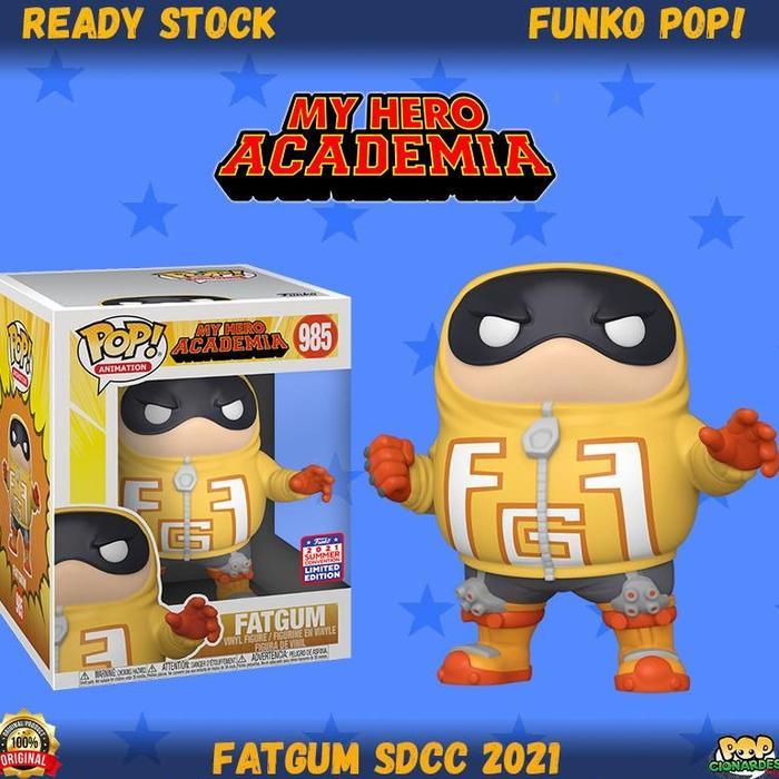 Funko POP My Hero Academia - Boku No - Fatgum Fat Gum SDCC 2021 #985