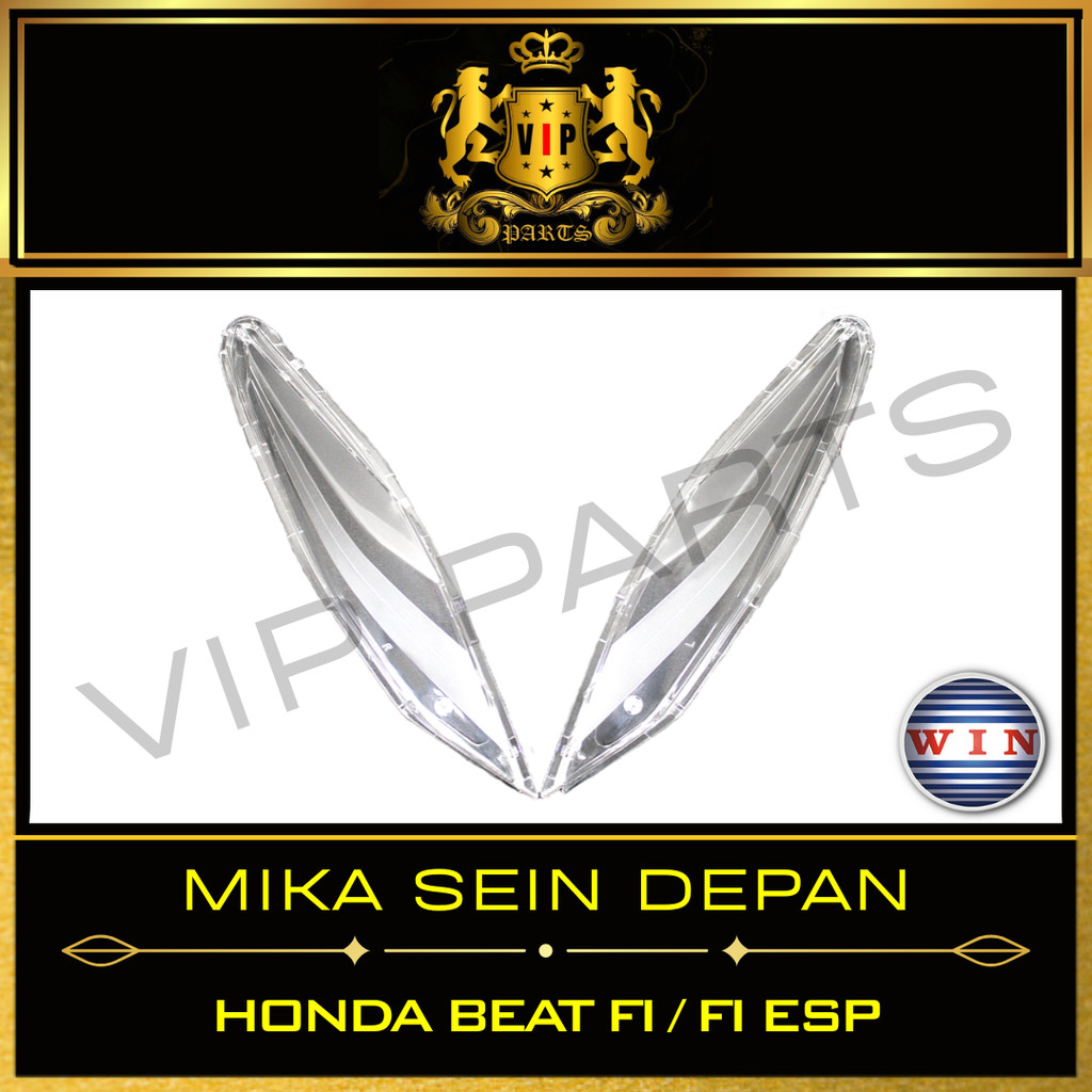 VIP-PARTS/WIN-MIKA-SEIN-DEPAN/LENS-FRONT-WINKER/KACA-SEN/LENSA-RITING/BLINKER/TURN-SIGNAL/MOTOR/HOND