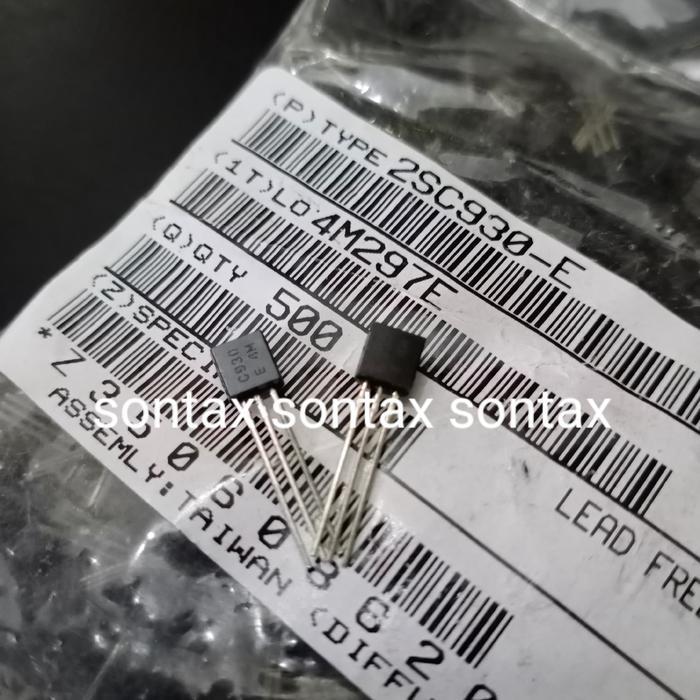 2sc930 c930 930 transistor taiwan diffusion japan original Big Salle 