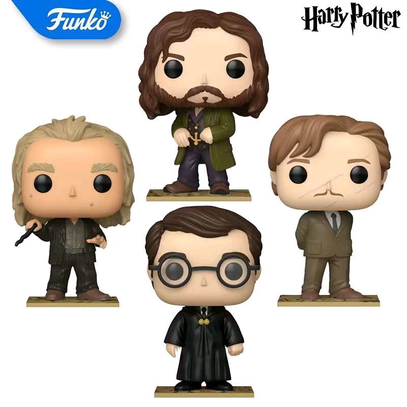 ORIGINAL Funko Pop Harry Potter James Remus Lupin Sirius Black Peter Pettigrew Marauder's Map