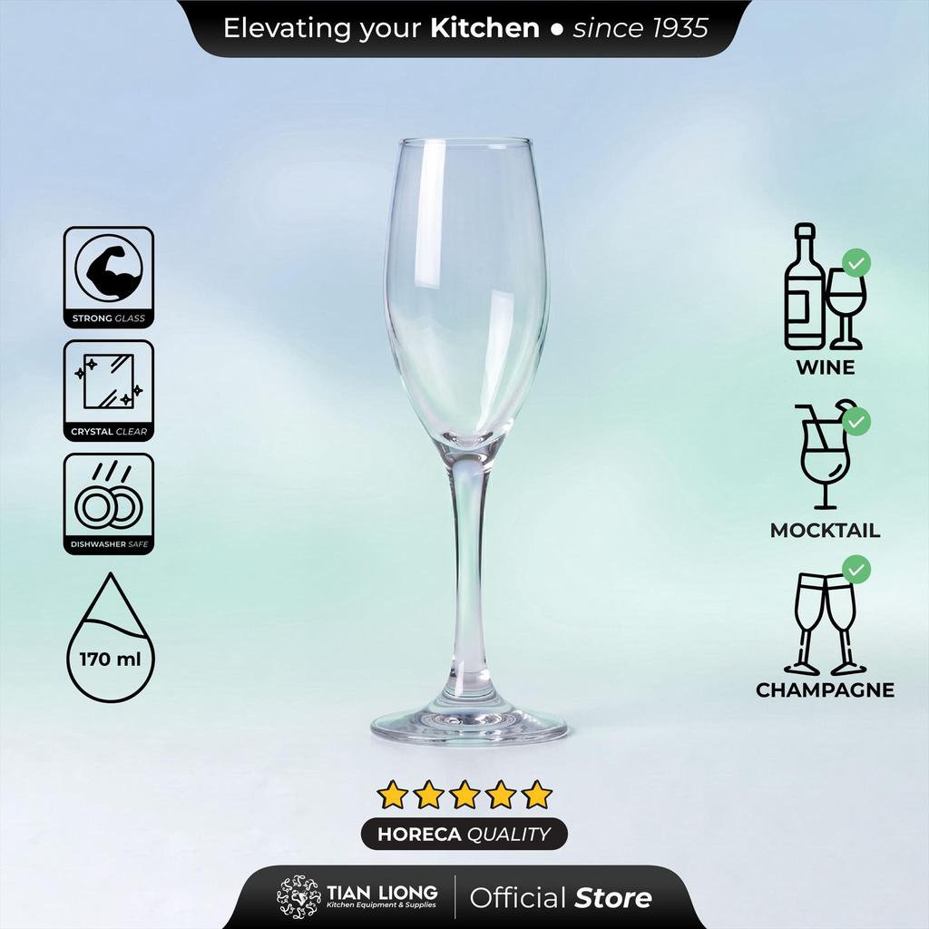 LIBBEY 3096 Gelas Sampanye Perception Champagne Flute 5.75oz 170ml