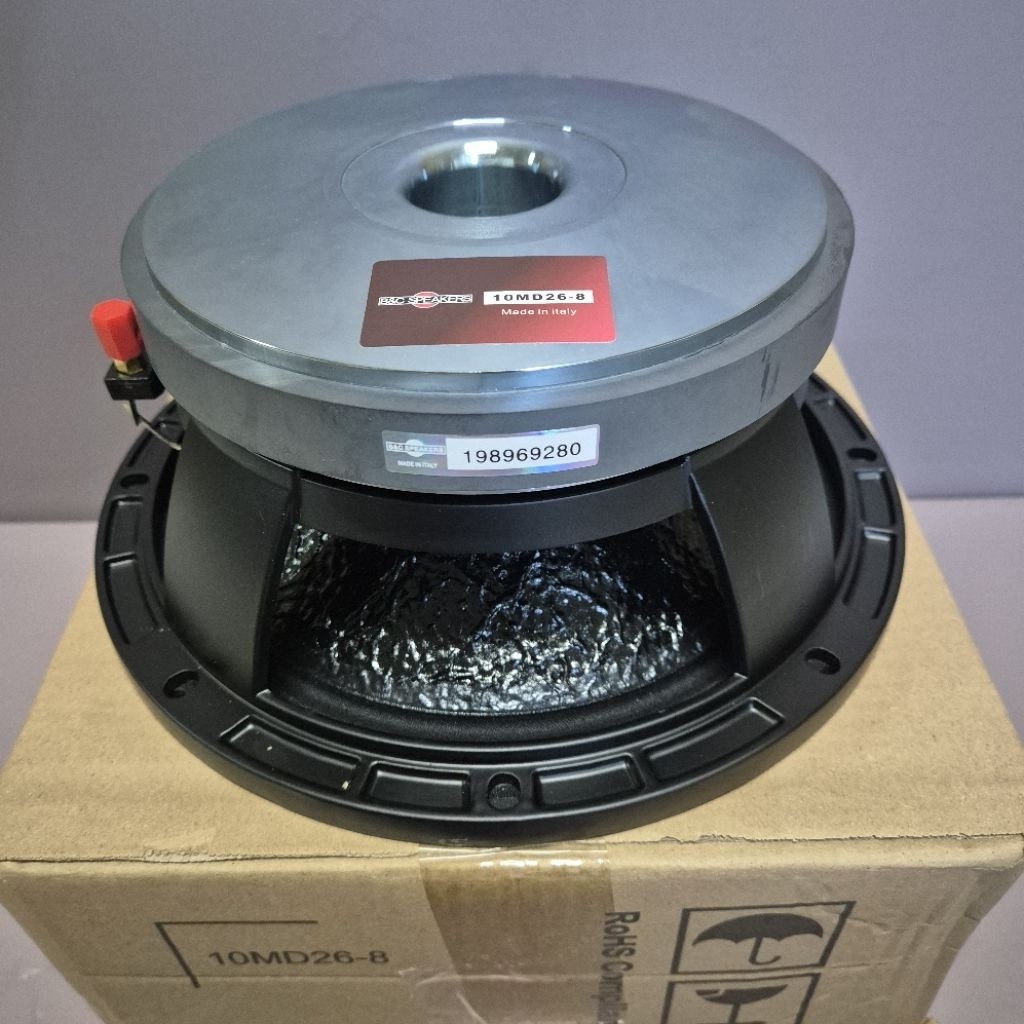 KOMPONEN SPEAKER B&C 10MD26/10 MD26 10 INCH MID