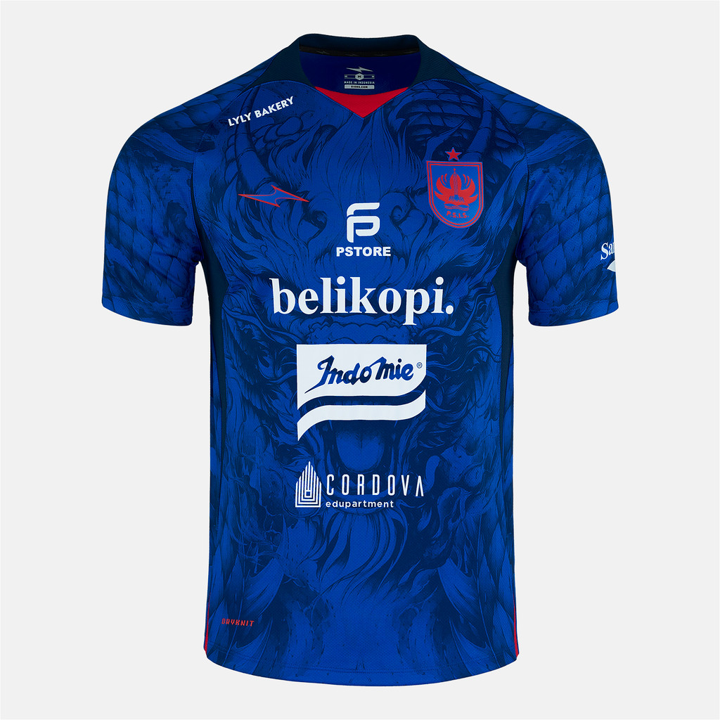 Men Riors PSIS Semarang SV Home Jersey Full Sponsor