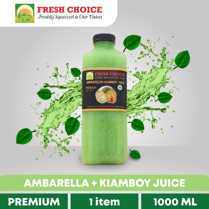 Jus Kedondong Kiamboy / Ambarella Kiamboy Juice - Fresh Choice 1L