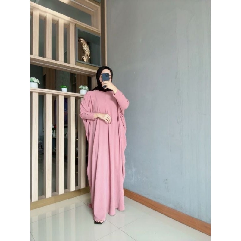 Abaya dewasa Masya series free pasmina bahan cringkel import premium