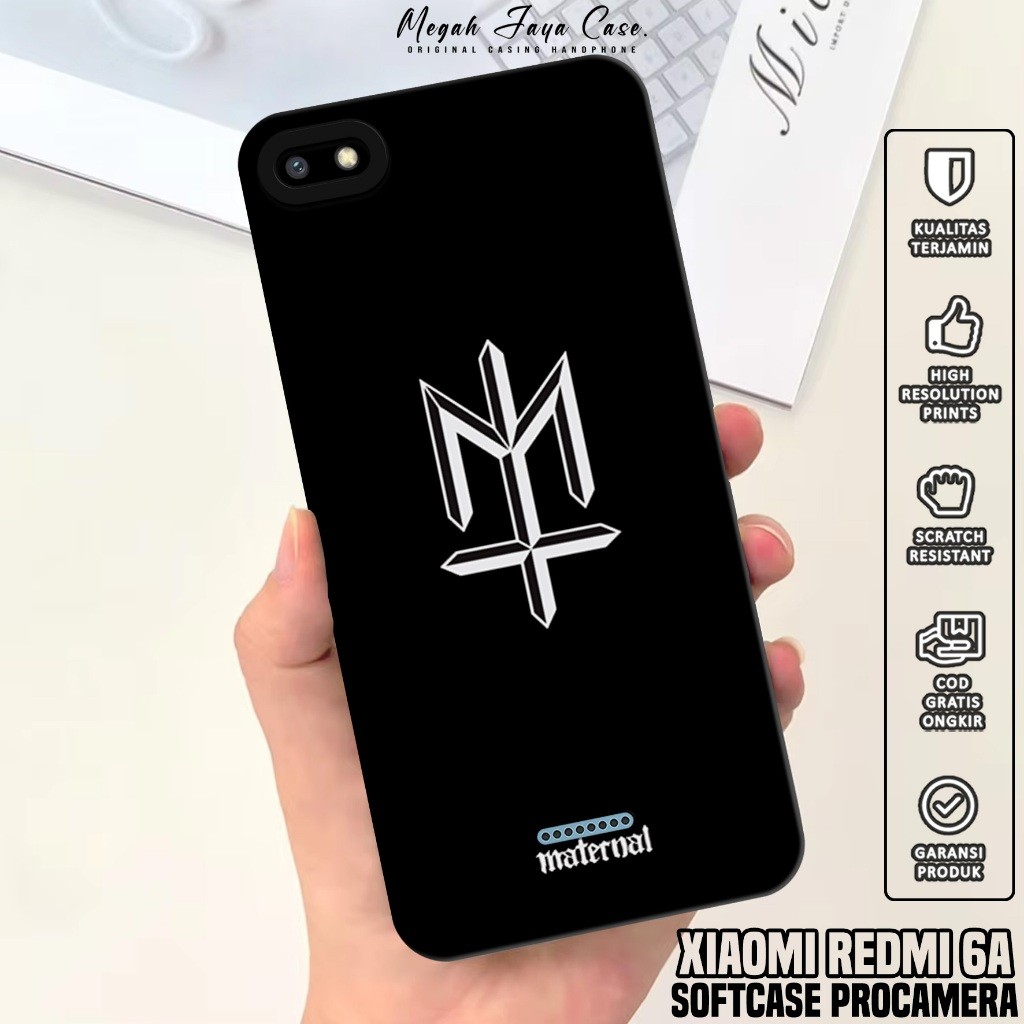 Case Hp Xiaomi Redmi 6A - Softcase Xiaomi Redmi 6A Motif MTRNL - Casing Hp Xiaomi Redmi 6A - Silikon