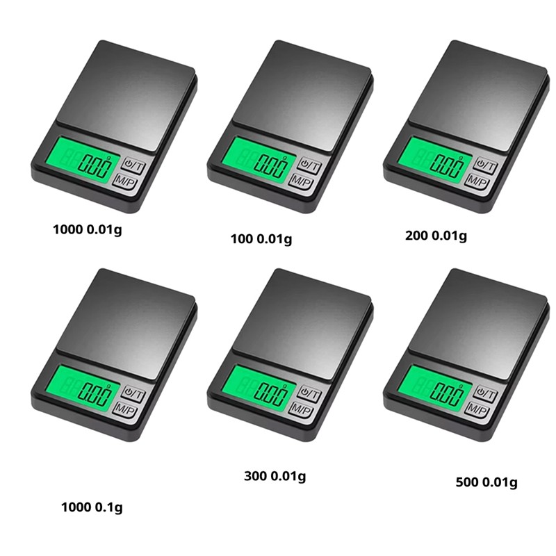 Mini Pocket Digital Scale LCD Food Jewelry Ounces Grains Scale