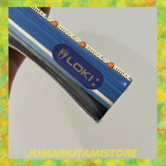 Bet Pingpong Bat Tenis Meja Bat Pingpong LOKI 2star ORIGINAL