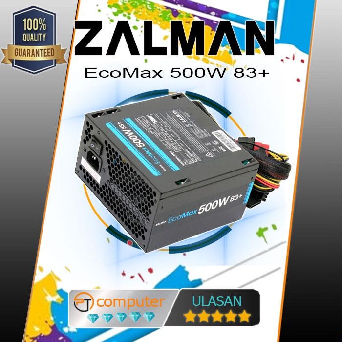 [sovrel] Psu Power Supply 500Watt 83+ Zalman