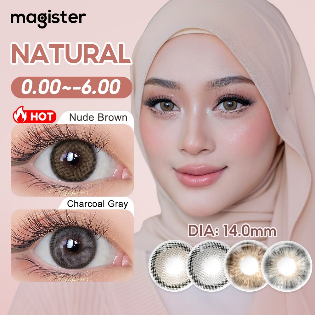 RBY - Softlens Minus 6 Bulan 14mm lensa kontak warna Magister LENS