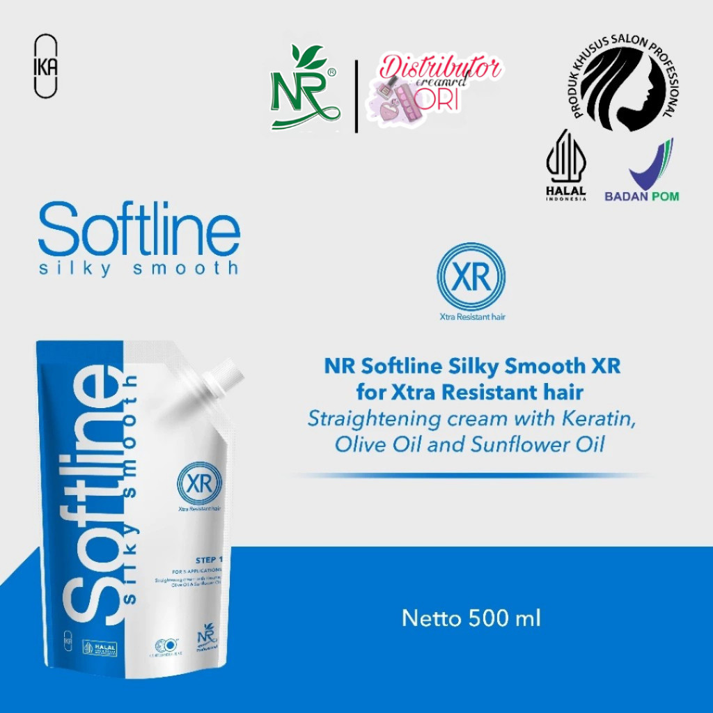 NR Silky Smooth Smoothing Keratin Untuk Rambut Extra Resistant -Step 1 | Evendic Beuaty