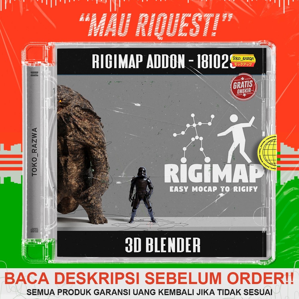 3D Blender - Rigimap Addon - 181023