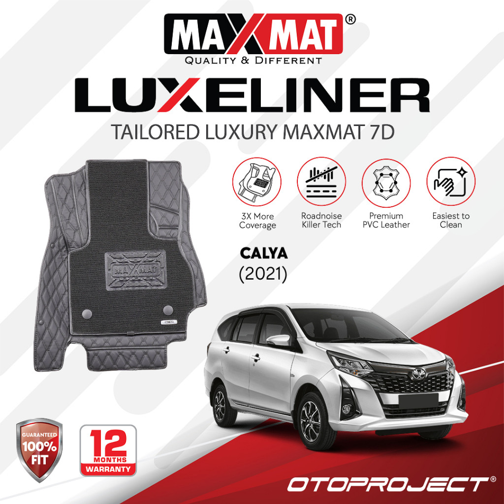 Otoproject Karpet Mobil Maxmat 7D Luxliner Toyota Calya 2021-Now