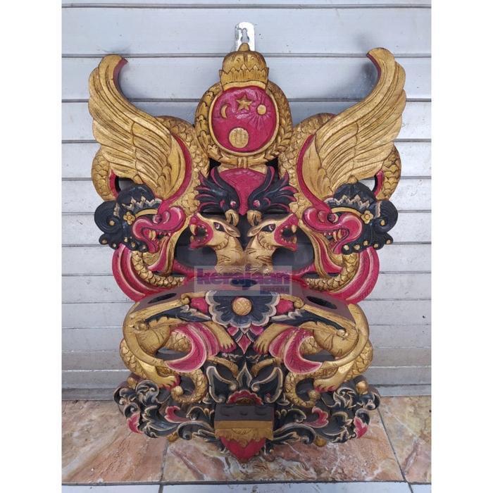 Blawong Pusaka Tombak Sunggingan Isi 3 Ukir Lambang PB Motif Naga Macan paling murah seindonesia KP4