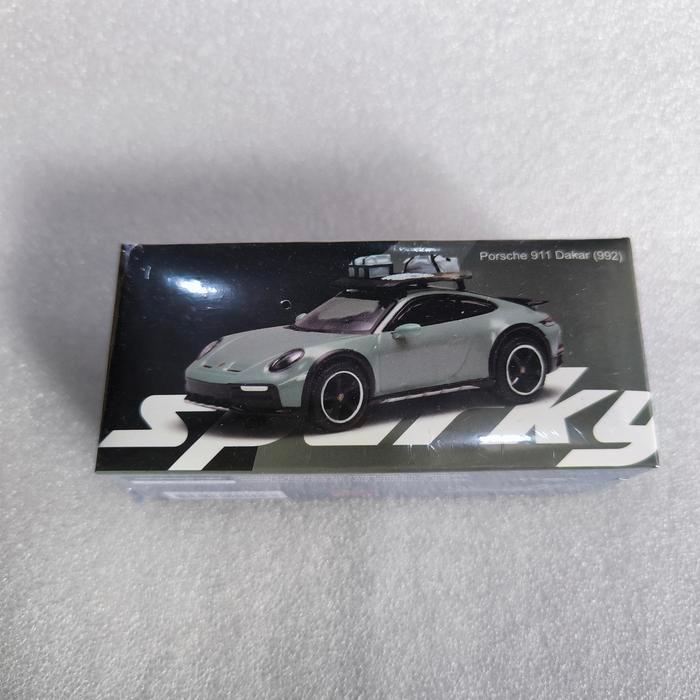 SPARKY 1/64 PORSCHE 911 ( 992 ) DAKAR SHADE GREEN BEST