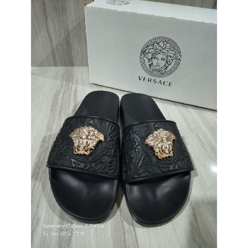 RAMADAN.ID Sandal Slop Premium Kulit Sintetis PU Lem Kuat