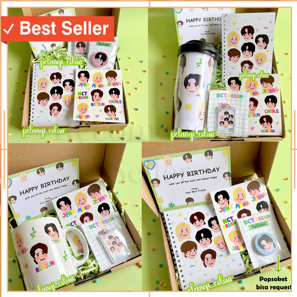 Gift Box / Hampers NCT / Paket NCT Dream / Paket kado NCT Dream / Paket Box NCT Dream / Termurah Ter