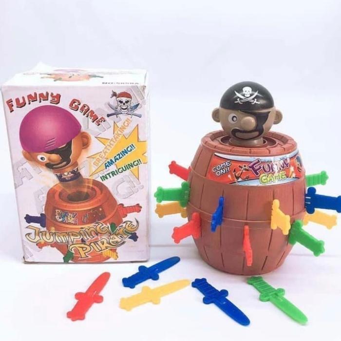 Mainan Anak Jumping Pirate Game Roulette Family Game - Jumping Pirate