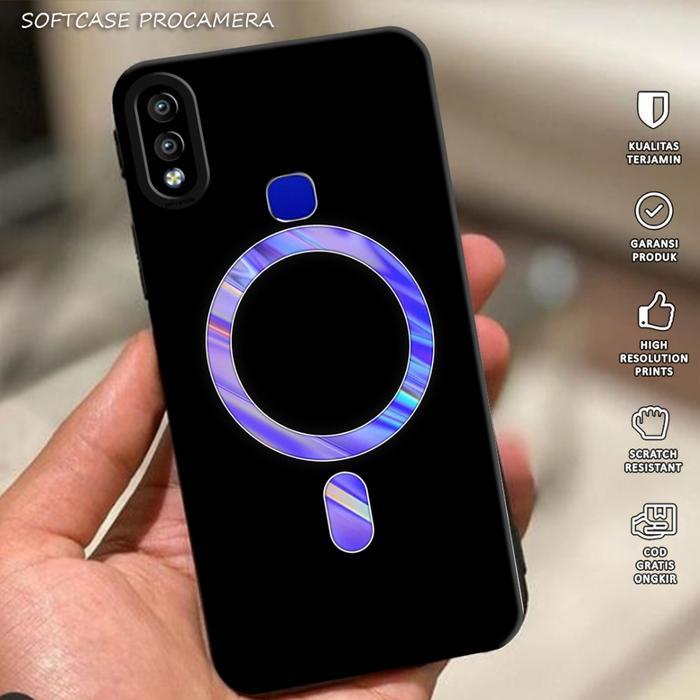 Case hp For VIVO V9 / 1727 Fashion Casing Softcase Terbaru 2025 - DK27 - Macaron Protect Camera Kesi