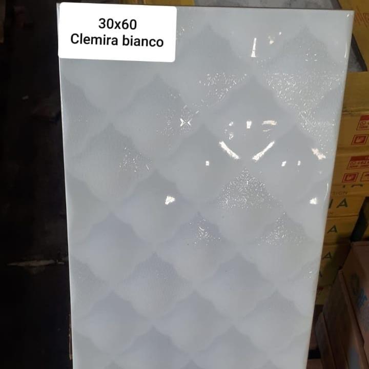 keramik dinding mulia 30x60 Clemira Bianco