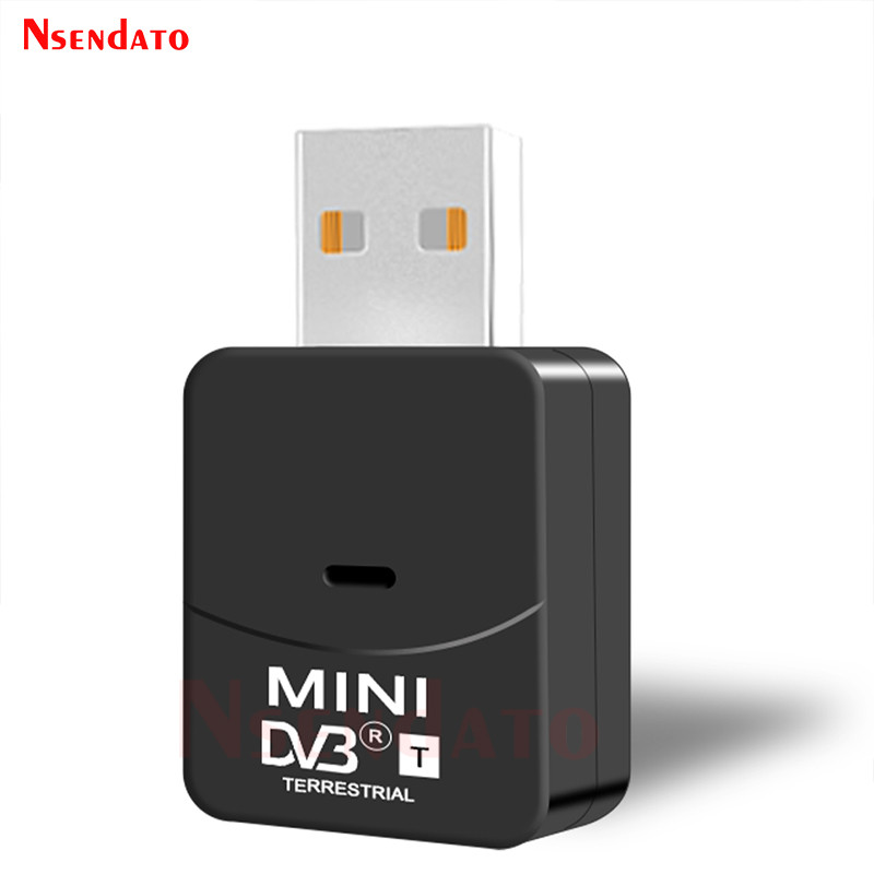 Mini USB 2.0 DVB T DVB-T gital terrestrial TV Tuner Receiver Stick Dongle With gital Antenna for Win