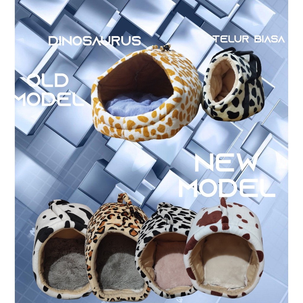 BEST AKSESORIS- [ Hewan Peliharaan ] Dinosaur Eggs Aksesoris Sugar Glider Sleeping Pouch Sugar Glide