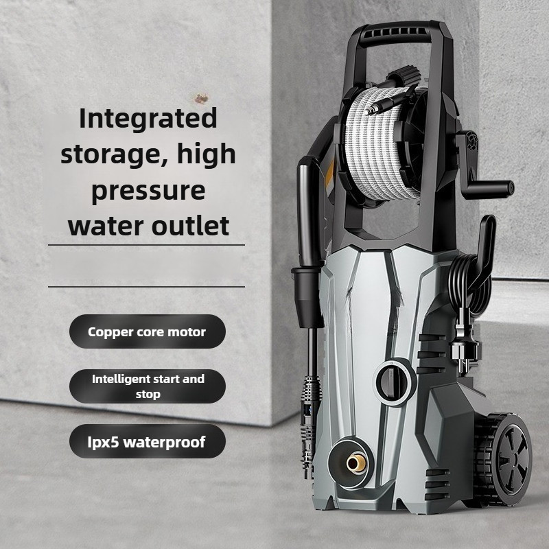 IPX5 Waterproof Garden Washer High Pressure Water Gun Washer 220V Household Commercial Car Wash Wate