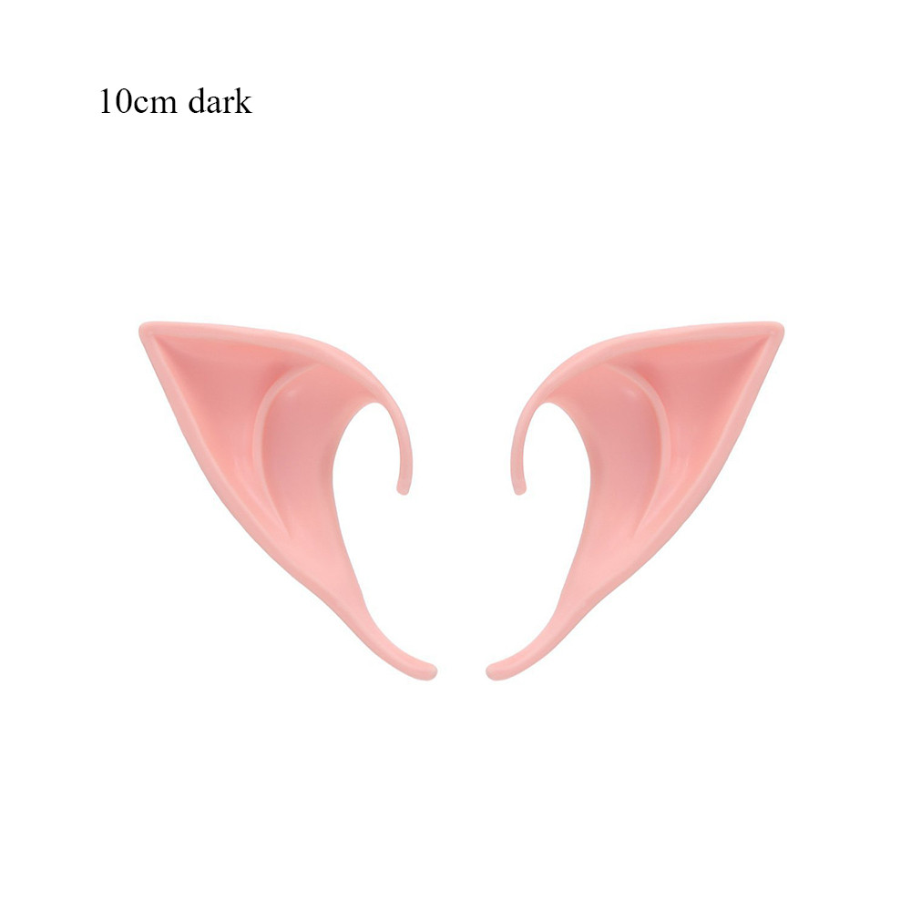 Mysterious Angel Elf Ears Latex Ears for Fairy Cosplay Costume Accessories Halloween Decoration Phot