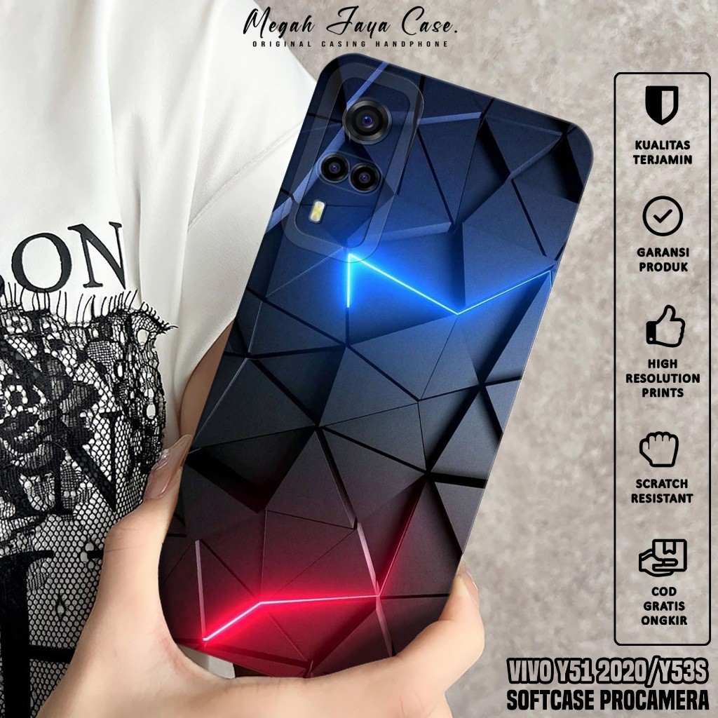 Case Hp VIVO Y51 2020 / VIVO Y53S - Softcase Hp VIVO Y53S / VIVO Y51 2020 Motif ASBT - Casing Hp VIV