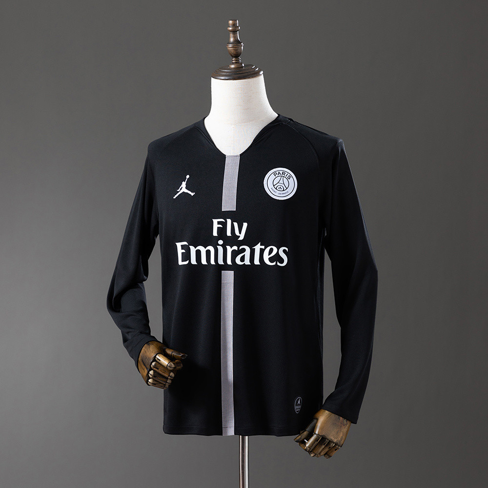Jersey PSG 18/19 Third Away Long Sleeve Retro T shirt pria