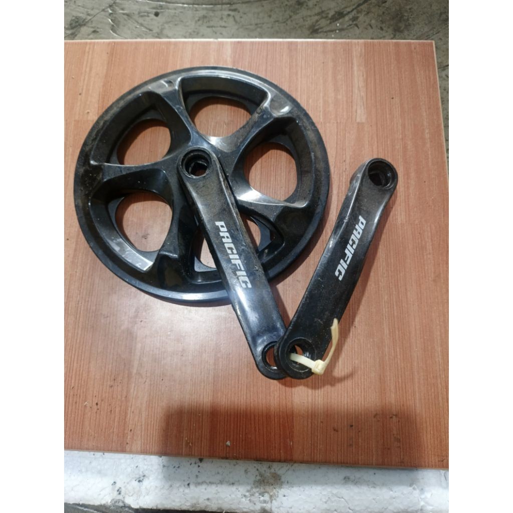 crankset sepeda fixie merk pacific nos antiq
