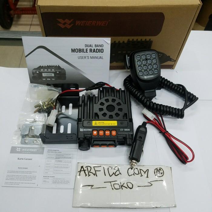 RADIO RIG MINI WEIERWEI 9800 DUAL BAND MURAH
