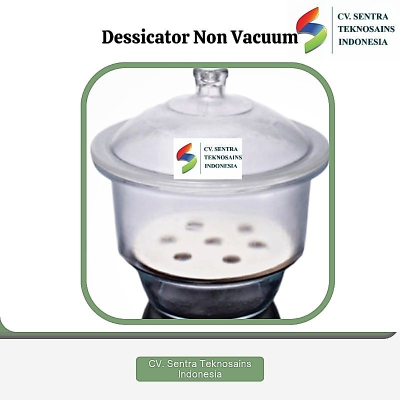 Desiccator non Vacuum ID 15 cm/ Desikator RRT