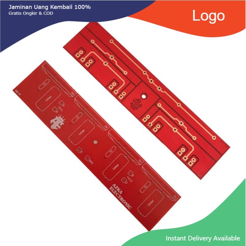 PCB TR Final Transistor Sanken 2 Set Mono AE-17 Murah Berkualitas