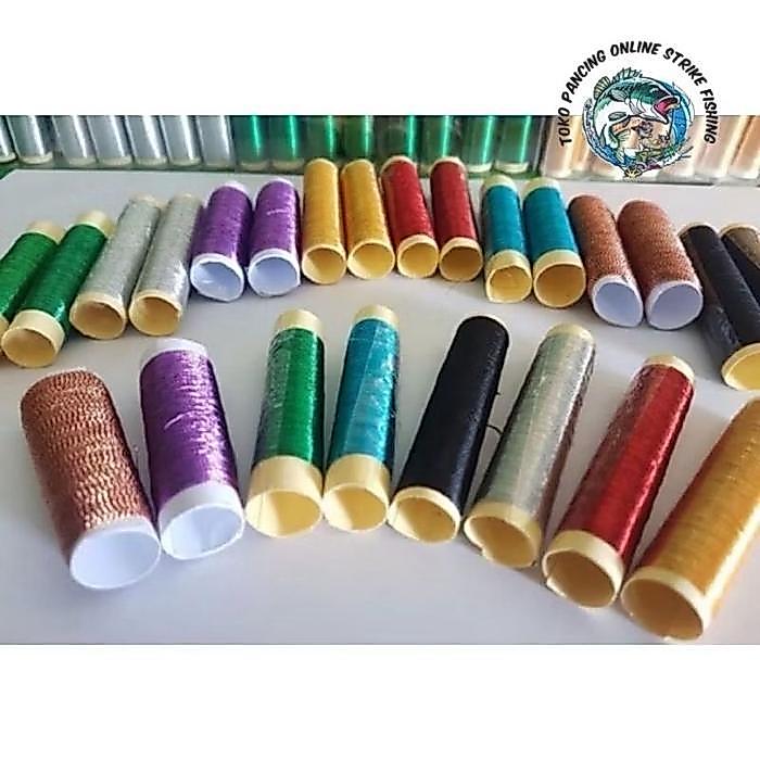 BENANG LILIT METALIK GULUNGAN KECIL UNTUK KOLONGAN JORAN PANCING CUSTOM RING KOLONG JORAN DAN TEGEK