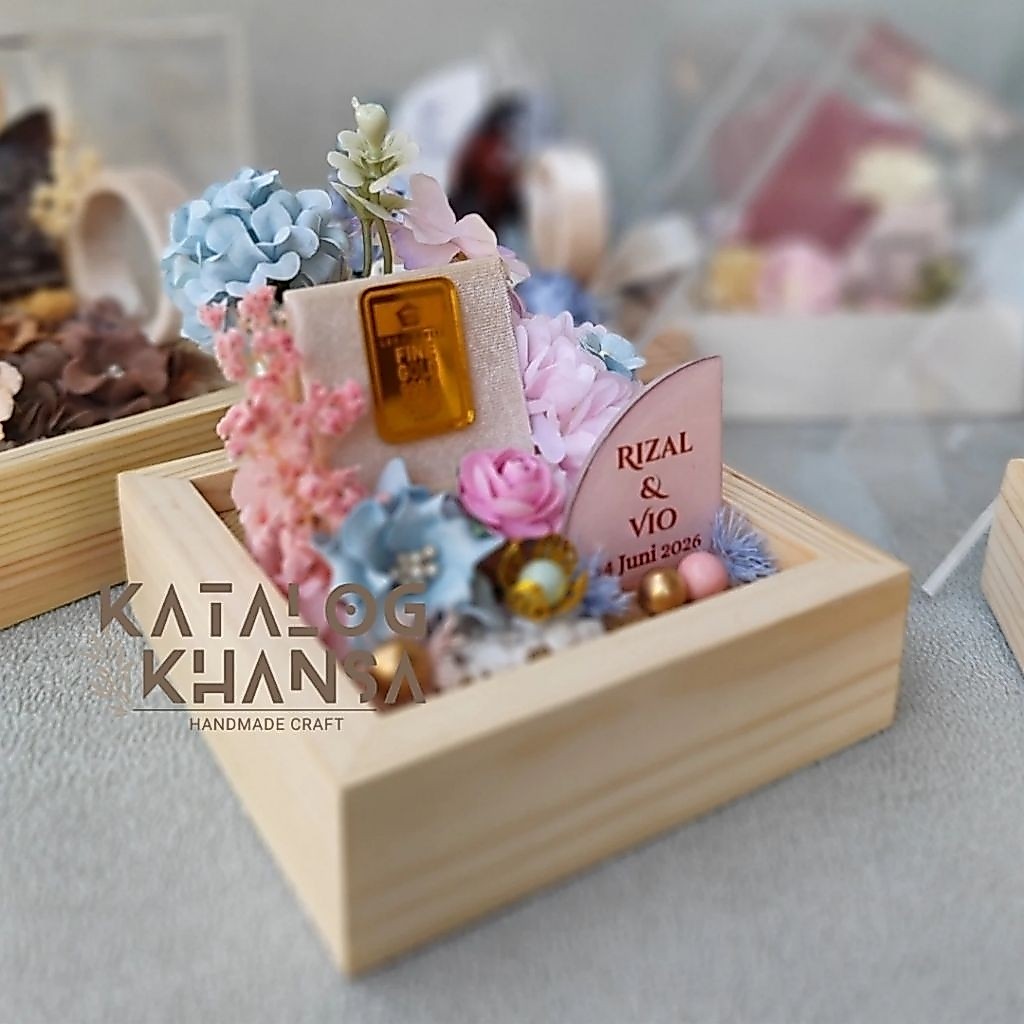 SESERAHAN MAHAR RING BOX TEMPAT LOGAM MULIA KATALOG KHANSA