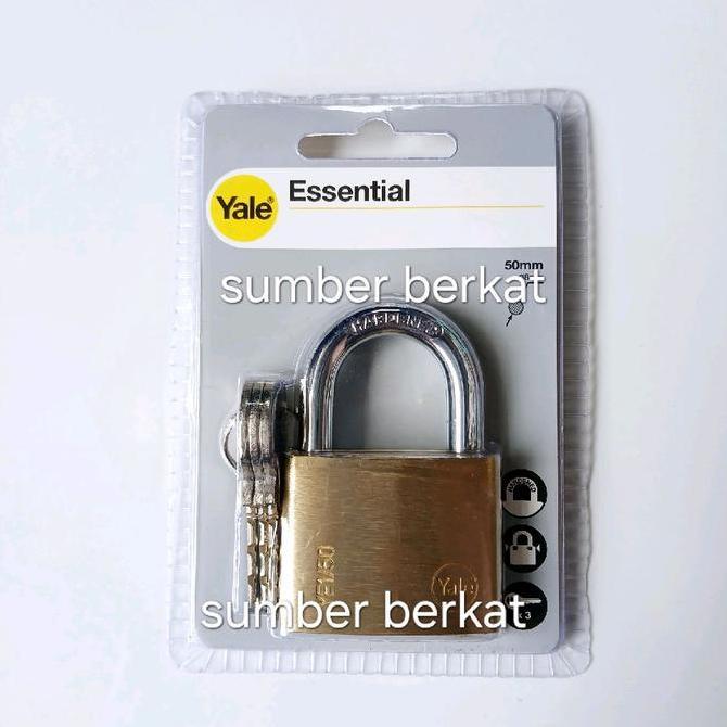 Gembok yale 50mm pendek , Gembok yale ye1/50/126 , gembok yale 50 pendek Diskon