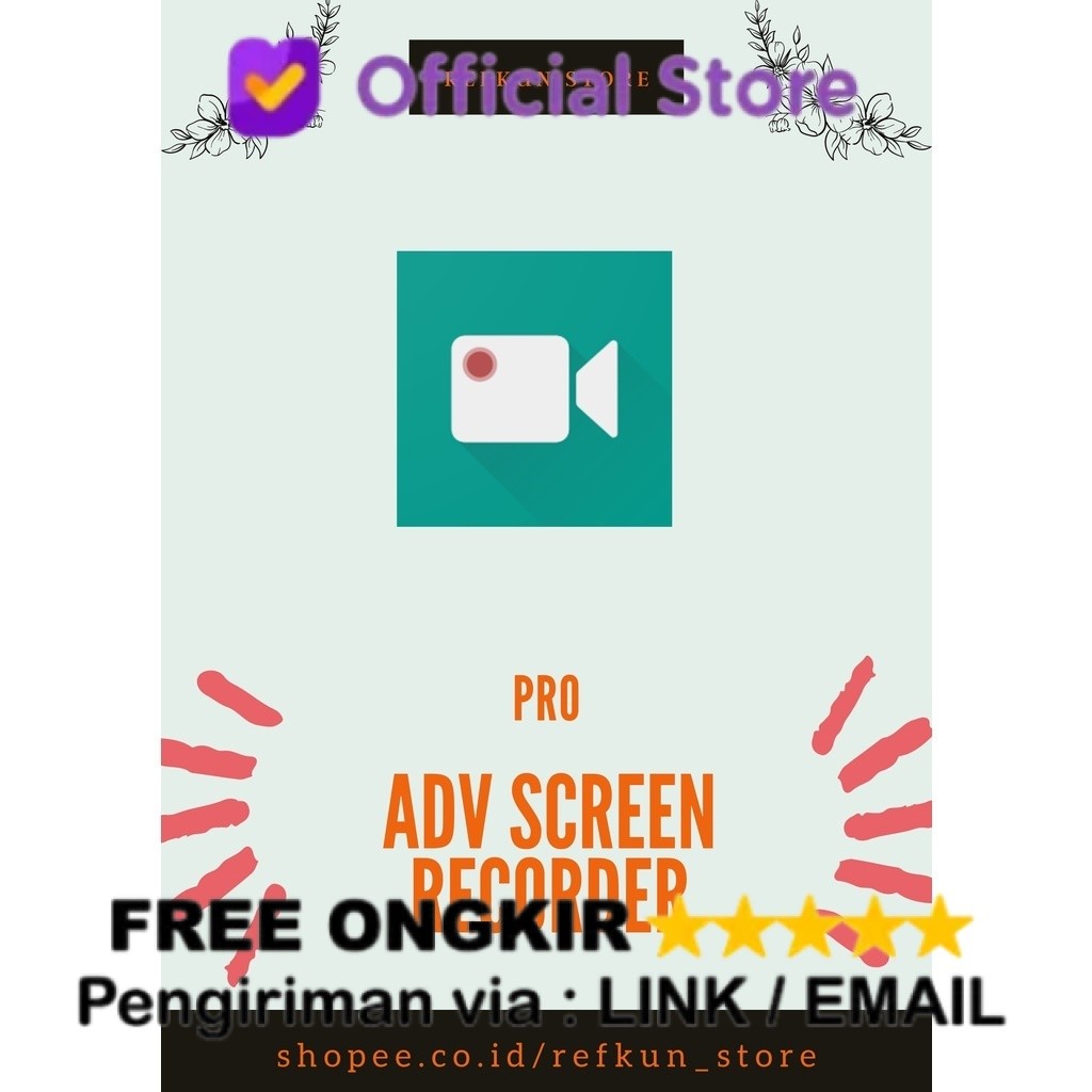 ADV Screen Recorder Pro - Lifetime Android Garansi STARHOME888