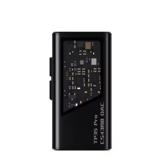 EPZ TP35 / TP35 PRO Dual CS43198 DAC Chip Amplifier Earphone Adapter - TP35 Pro Black