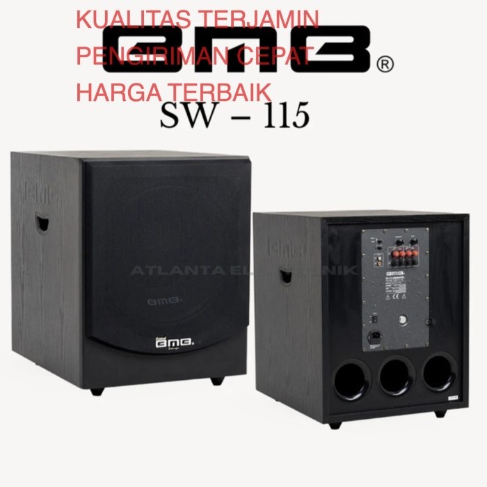 Speaker Subwoofer Aktif BMB SW-115 / SW 115 / SW115 SUB 15 Inch - Garansi 3 Tahun - ORIGINAL