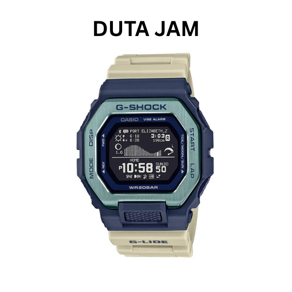JAM TANGAN PRIA CASIO G-SHOCK GBX100TT-2 GBX-100TT-2 DIGITAL RESIN STRAP ORIGINAL