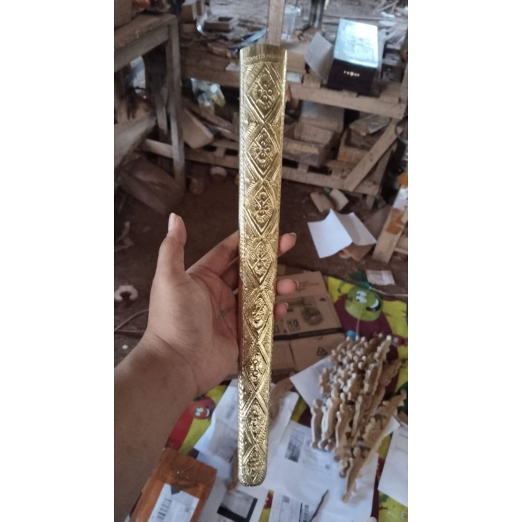 Pendok Keris Kuningan