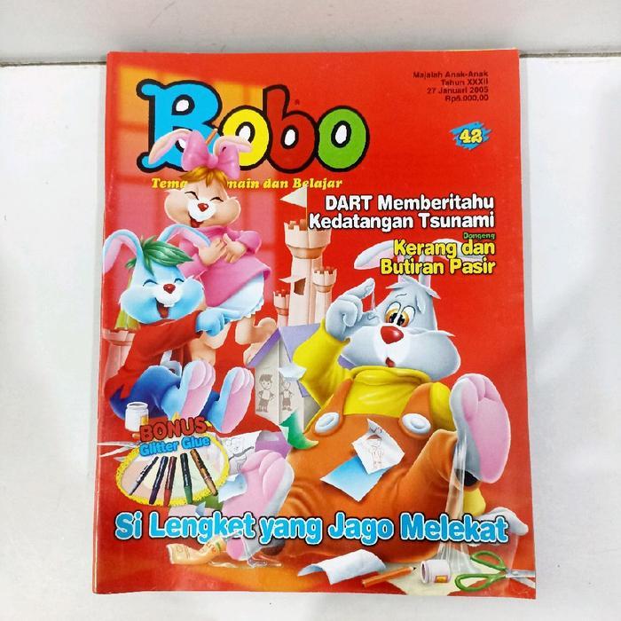 Bobo Majalah anak-anak Tahun XXXII 27 Januari 2005 - Si lengket yang jago melekat