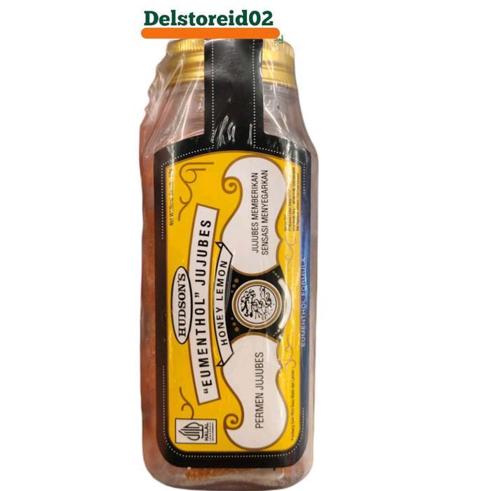 Hudson's eumenthol jujubes honey lemon (permen jujubes) 50gr