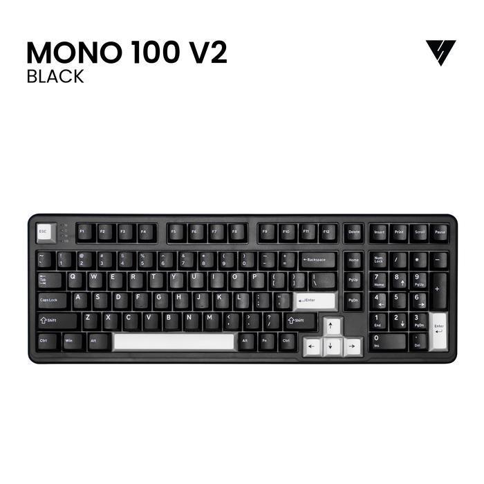 VortexSeries MONO SERIES Wired Mechanical Keyboard Gasket Mount Hotswappable 5 Pin Switch NKRO - Mon
